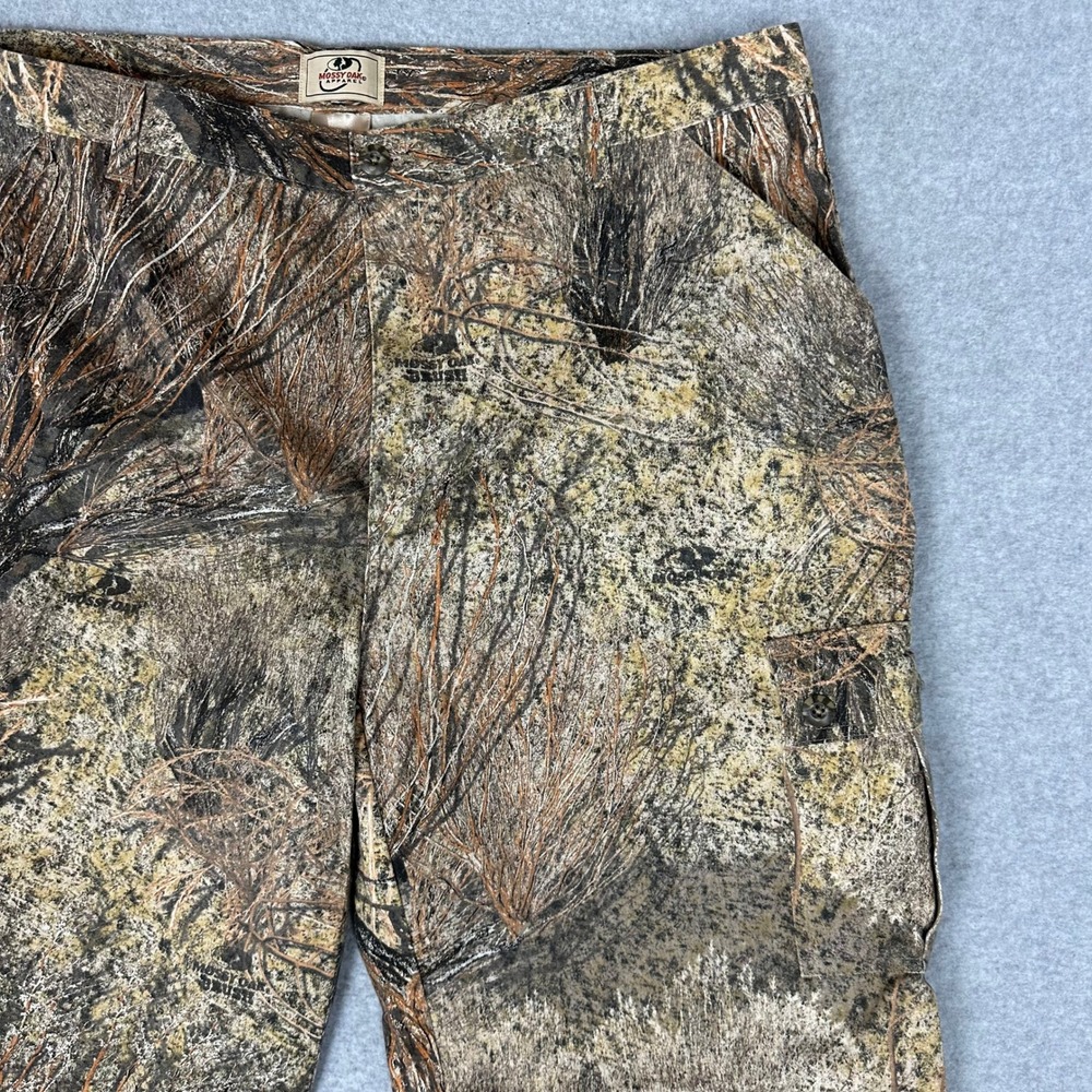 Mossy Oak Apparel Brush Camo Cargo Pants Mens XL‎ Explorer Midweight Adjustable